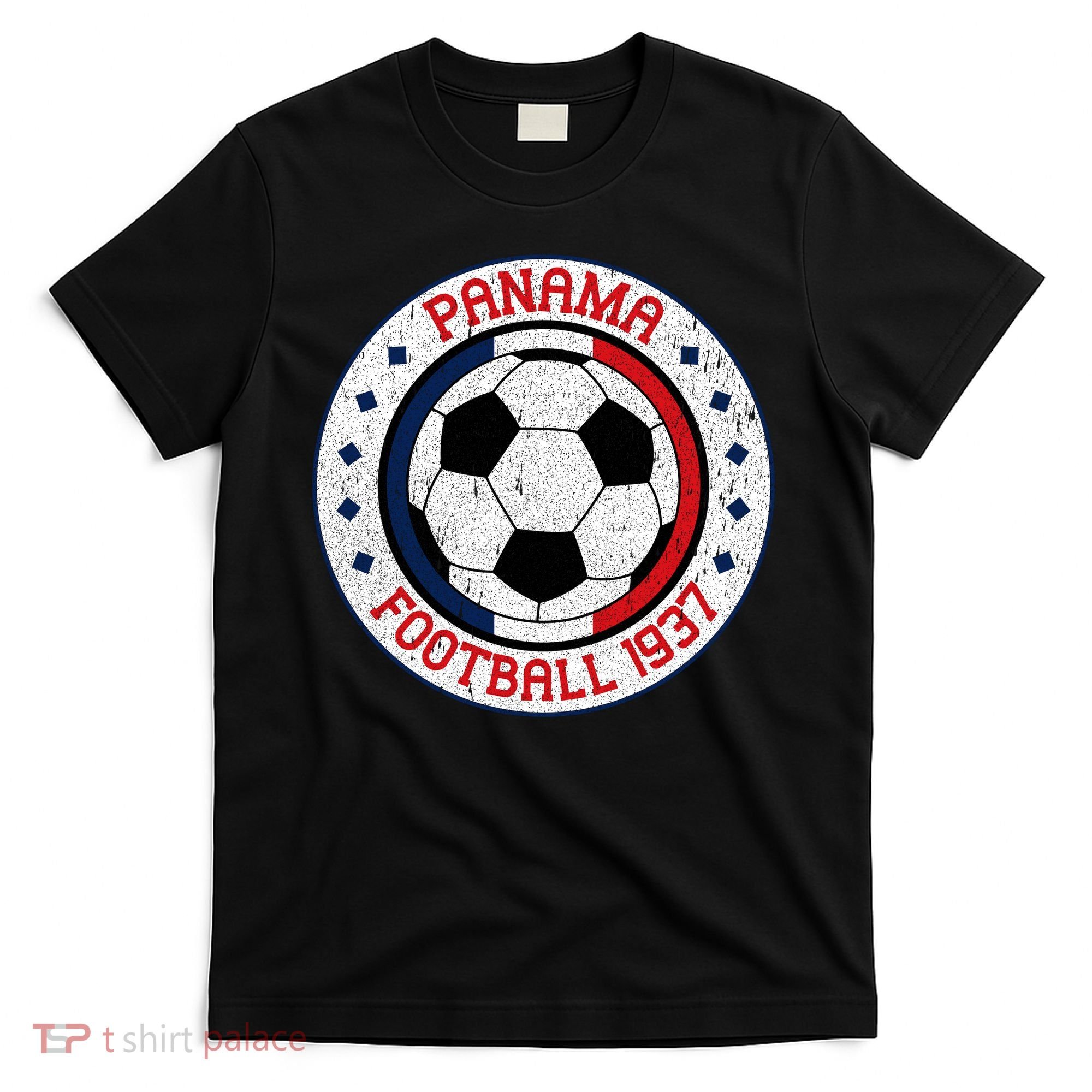 Panama Football 1937 Vintage Soccer Emblem T-Shirt