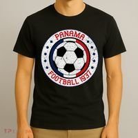 Panama Football 1937 Vintage Soccer Emblem T-Shirt thumb 3