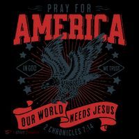 Pray For America In God We Trust Our World Needs Jesus Coffee Mug thumb 5