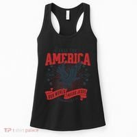 Pray For America In God We Trust Our World Needs Jesus Women's Tank Top thumb 0