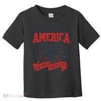 Pray For America In God We Trust Our World Needs Jesus Toddler T-Shirt thumb 0