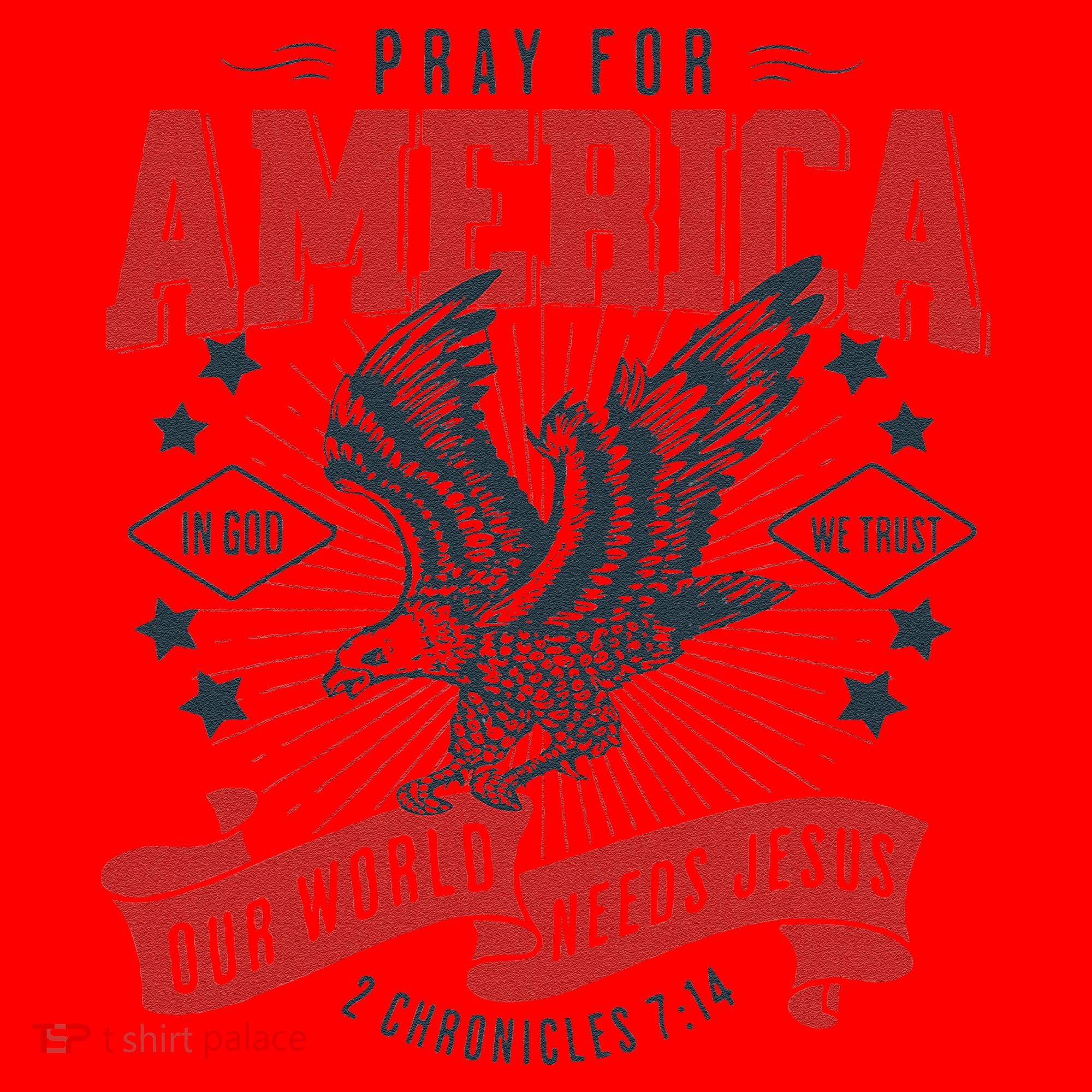Pray For America In God We Trust Our World Needs Jesus Santa Hat