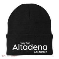Pray For Altadena California Beanie thumb 0