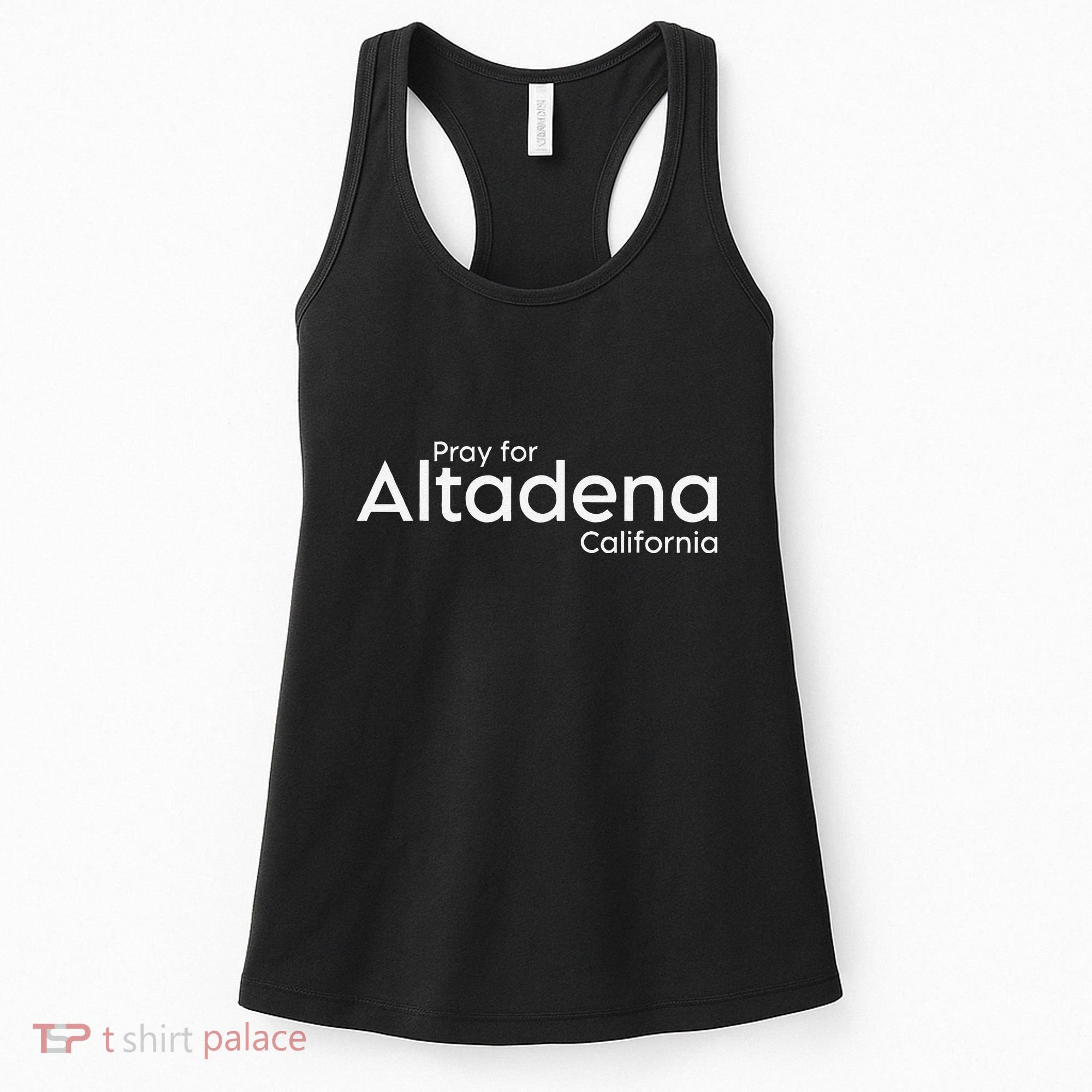 Pray For Altadena California Women's Tank Top