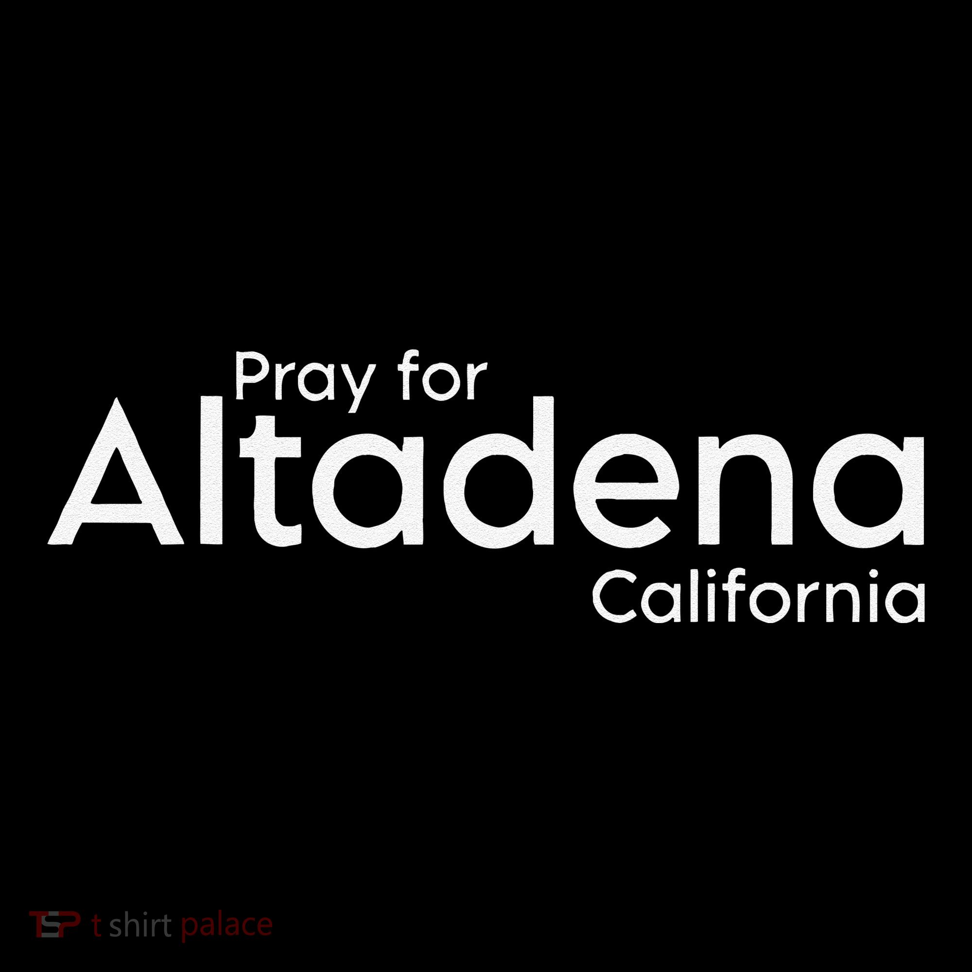 Pray For Altadena California Women's Tank Top