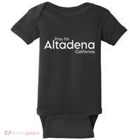 Pray For Altadena California Baby Bodysuit thumb 0