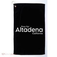 Pray For Altadena California Golf Towel thumb 0