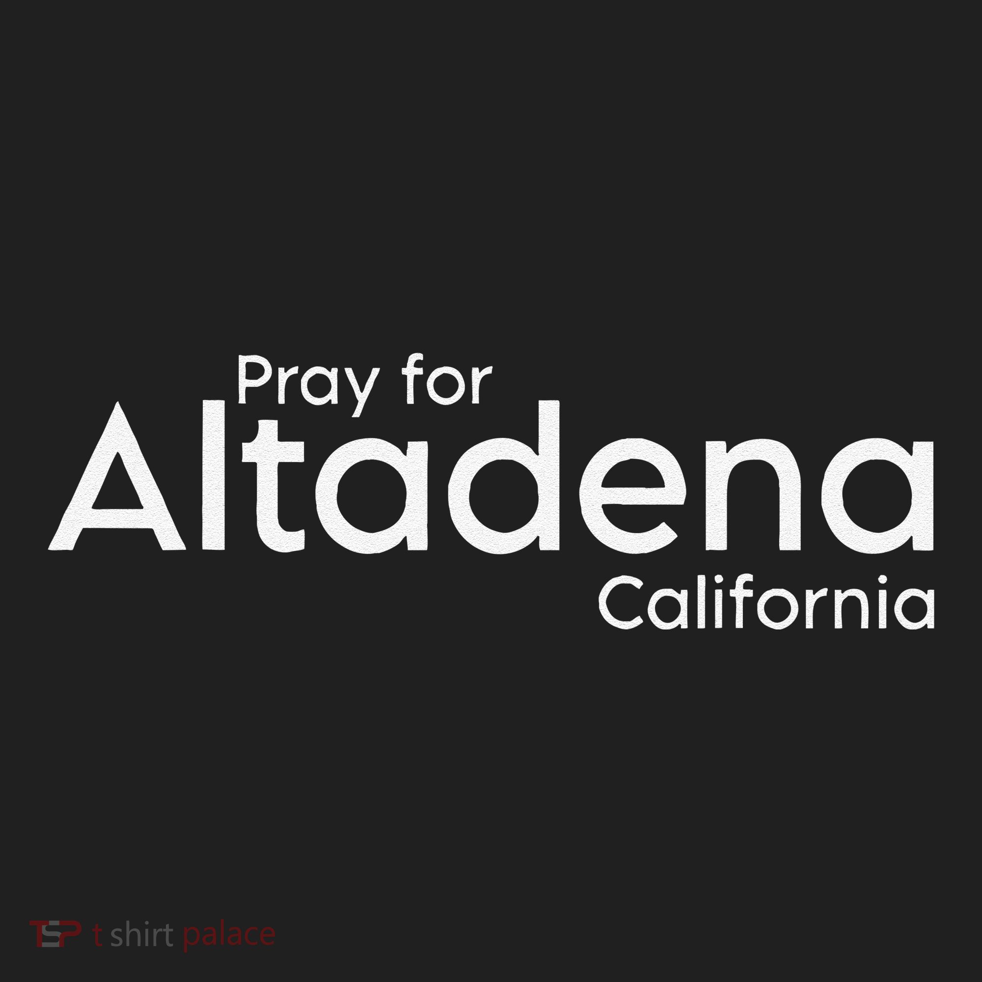 Pray For Altadena California Golf Towel