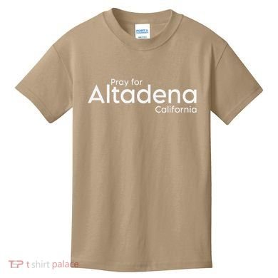 Pray For Altadena California Kids T-Shirt