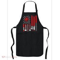 Patriotic Fireman American Flag Firefighter Apron thumb 0
