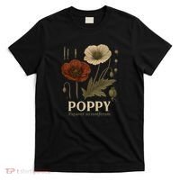 Poppy Floral Artwork T-Shirt thumb 0