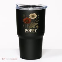 Poppy Floral Artwork Tumbler thumb 0