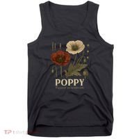 Poppy Floral Artwork Tank Top thumb 0