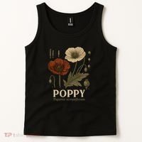 Poppy Floral Artwork Tank Top thumb 2