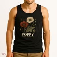 Poppy Floral Artwork Tank Top thumb 3