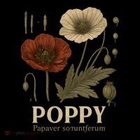 Poppy Floral Artwork Tank Top thumb 6