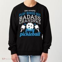 Pickleball Funny Ace Dink Serve KC Kitchen Funny Coffee Wine Women's Sweatshirt thumb 0