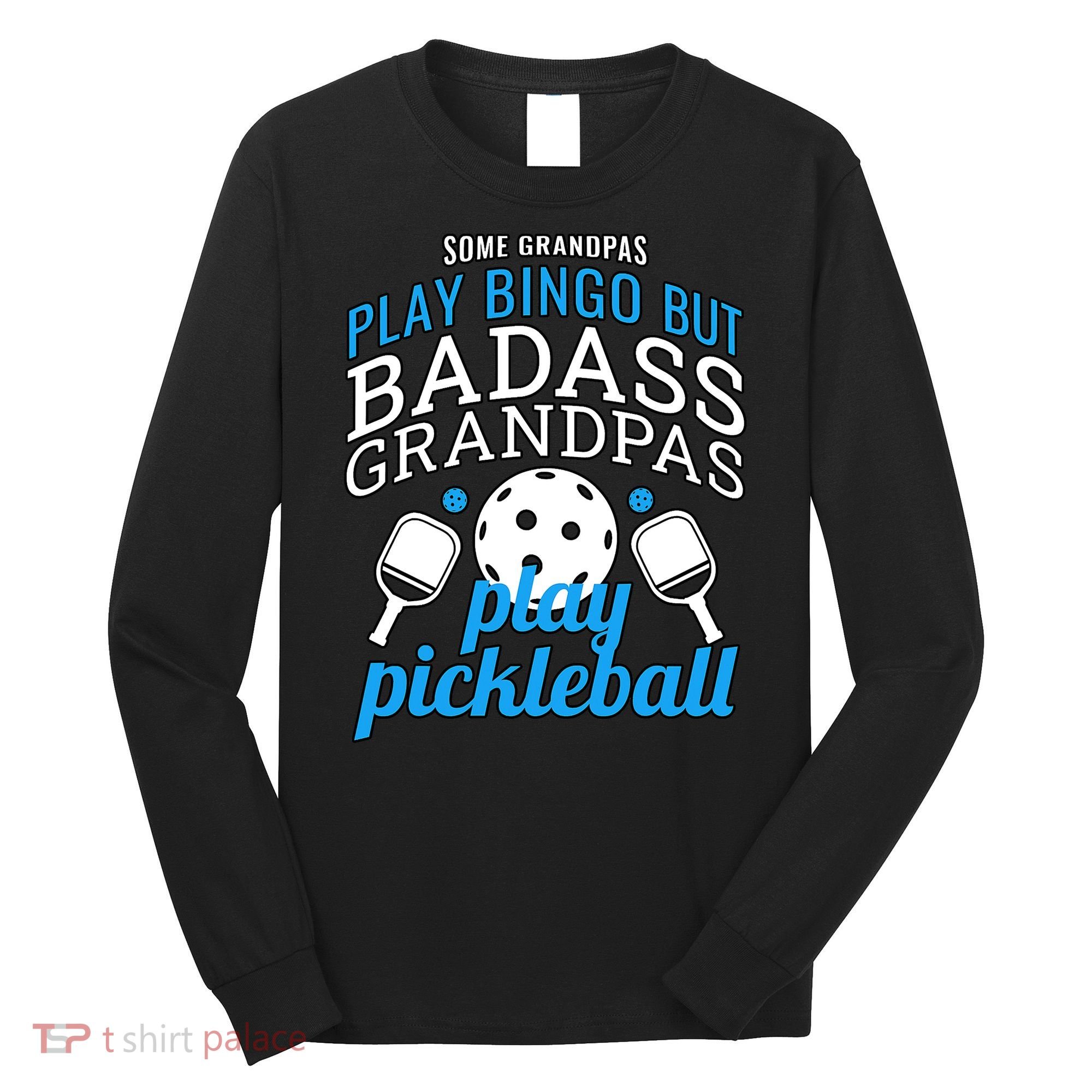 Pickleball Funny Ace Dink Serve KC Kitchen Funny Coffee Wine Long Sleeve Shirt