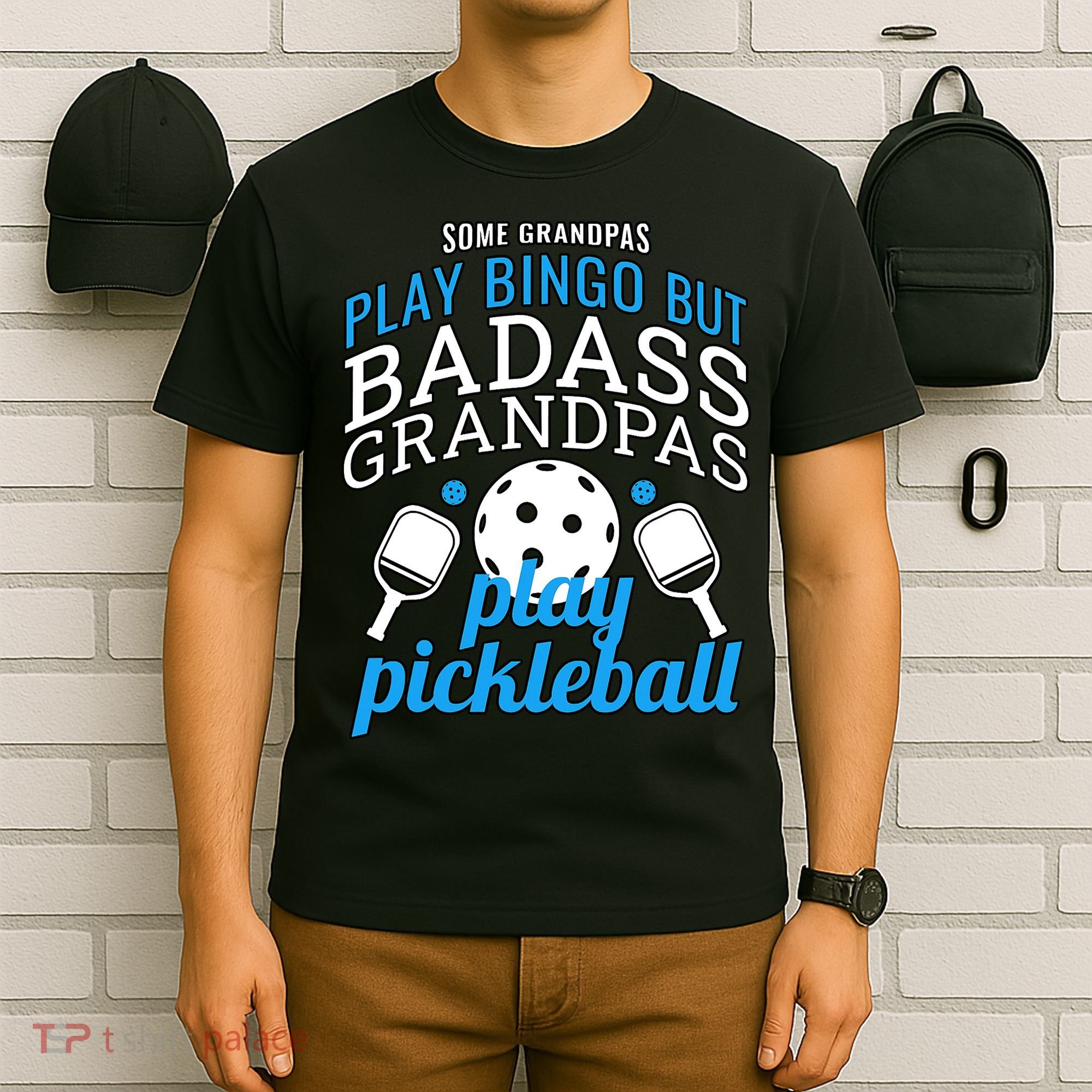 Pickleball Funny Ace Dink Serve KC Kitchen Funny Coffee Wine T-Shirt