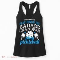 Pickleball Funny Ace Dink Serve KC Kitchen Funny Coffee Wine Women's Tank Top thumb 0