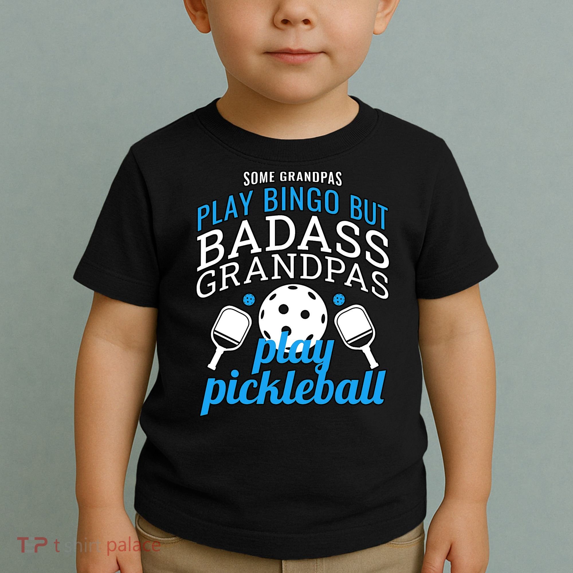 Pickleball Funny Ace Dink Serve KC Kitchen Funny Coffee Wine Toddler T-Shirt