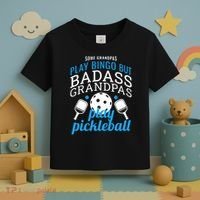 Pickleball Funny Ace Dink Serve KC Kitchen Funny Coffee Wine Toddler T-Shirt thumb 3