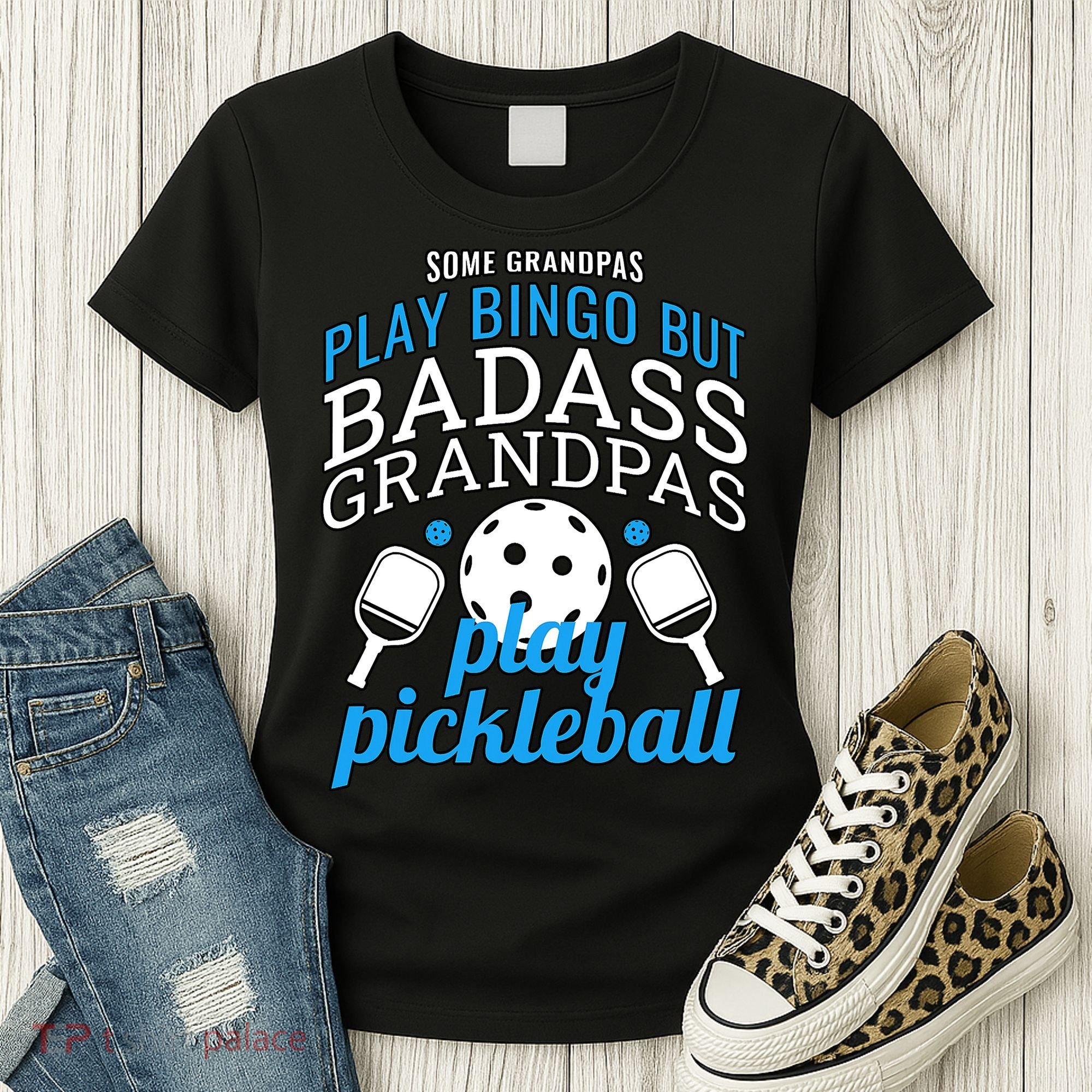 Pickleball Funny Ace Dink Serve KC Kitchen Funny Coffee Wine Women's T-Shirt
