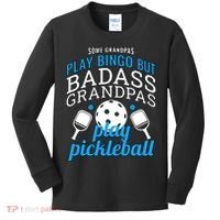 Pickleball Funny Ace Dink Serve KC Kitchen Funny Coffee Wine Kids Long Sleeve Shirt thumb 0