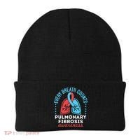 Pulmonary Fibrosis Awareness Every Breath Counts  Beanie thumb 0