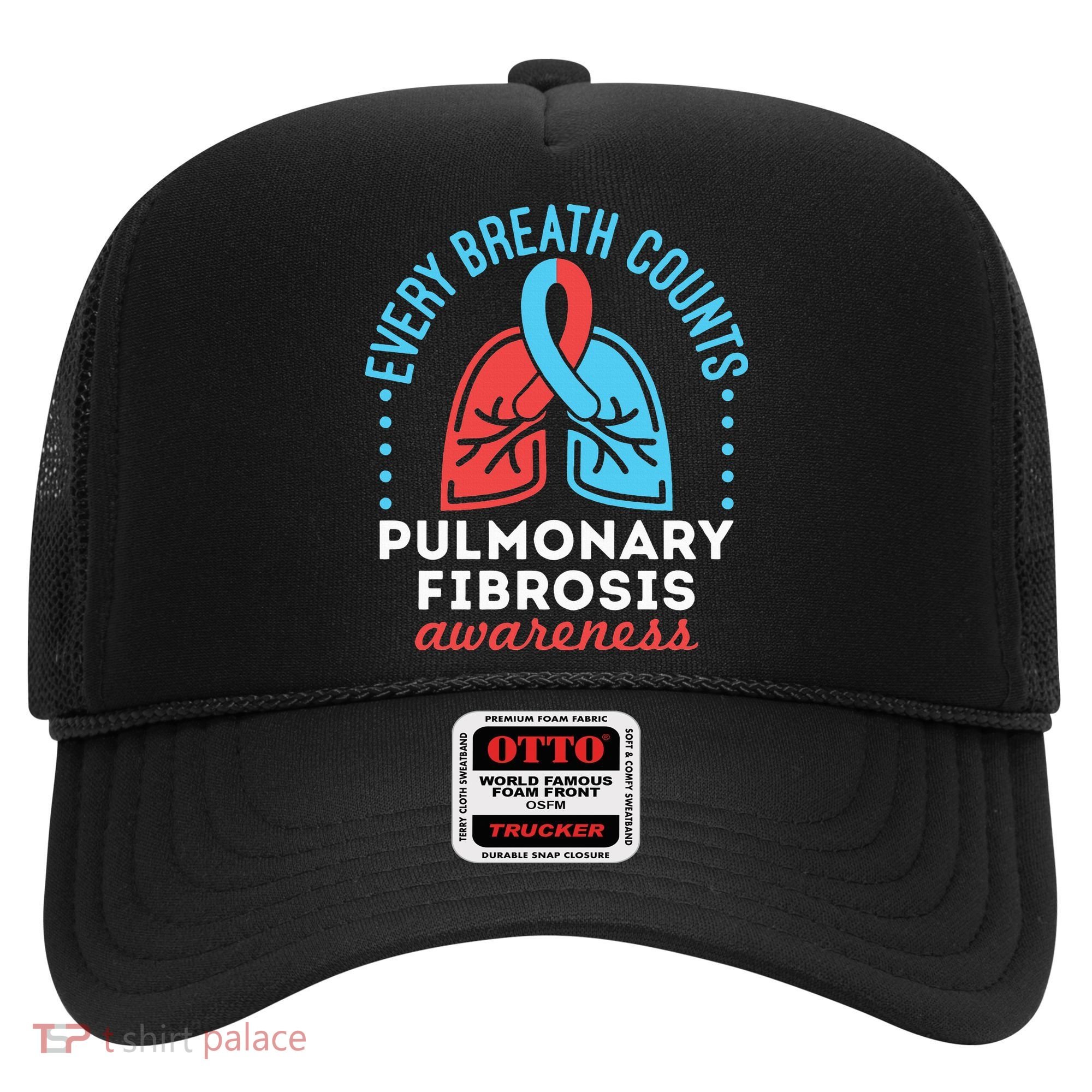 Pulmonary Fibrosis Awareness Every Breath Counts  Hat