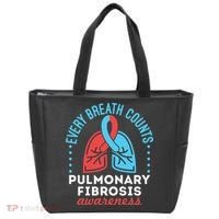 Pulmonary Fibrosis Awareness Every Breath Counts  Tote Bag thumb 0