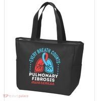 Pulmonary Fibrosis Awareness Every Breath Counts  Tote Bag thumb 3