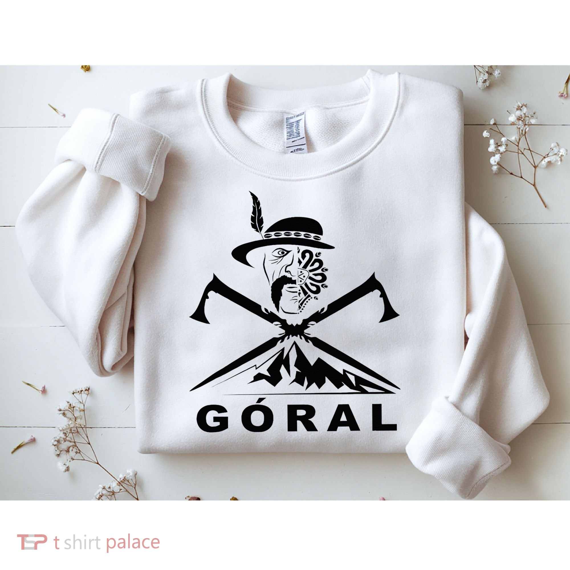 Polish Folk Art Goral Polish Highlander Polski Goral Sweatshirt