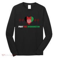 Pray For Afghanistan Long Sleeve Shirt thumb 0