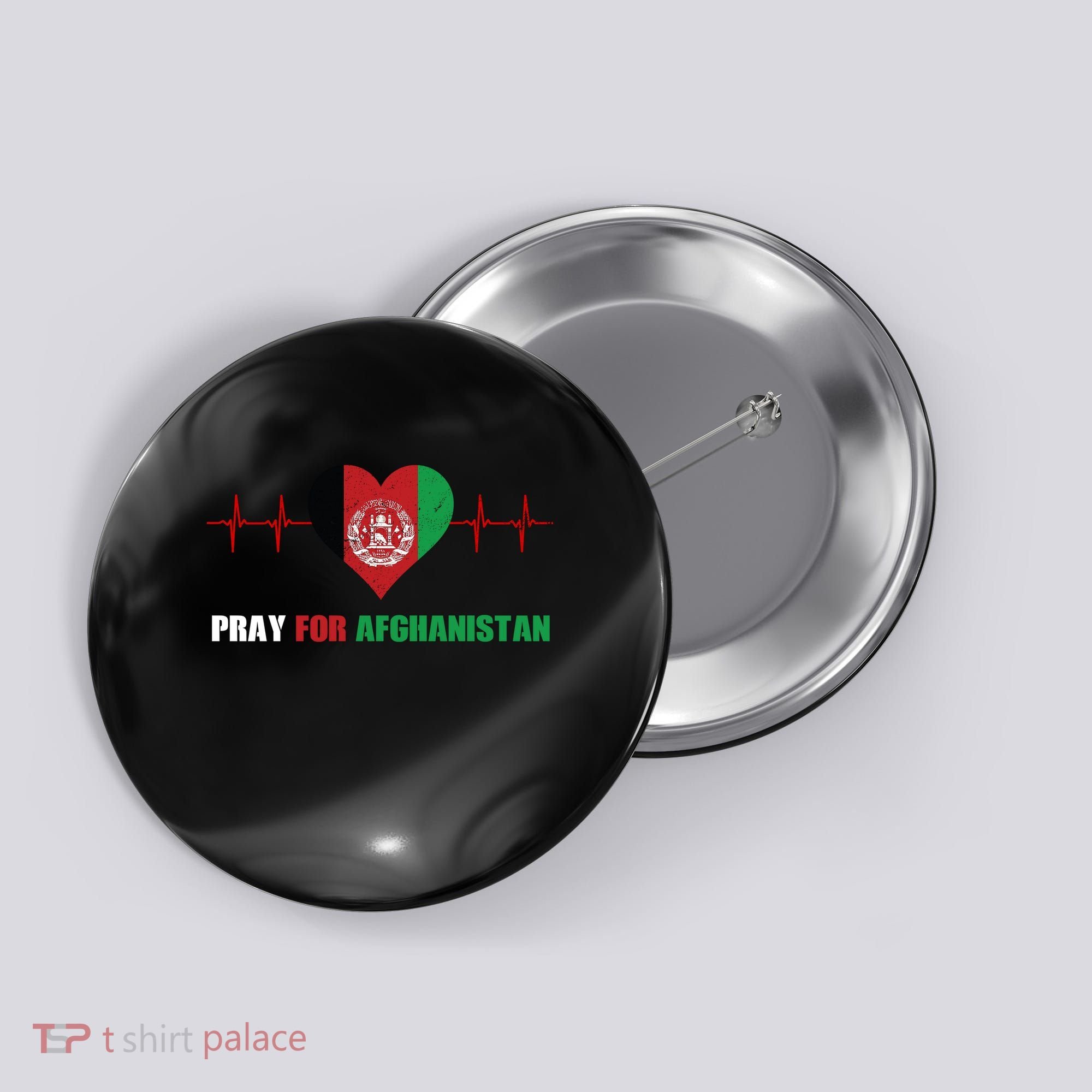 Pray For Afghanistan Button