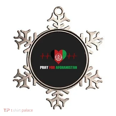 Pray For Afghanistan Ornament