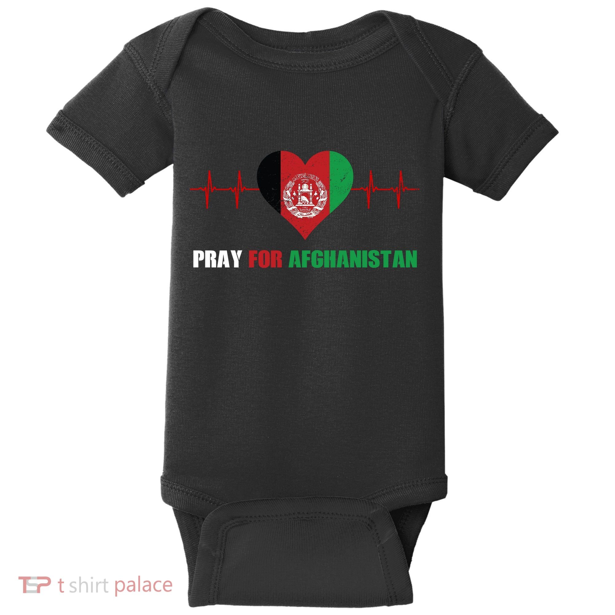 Pray For Afghanistan Baby Bodysuit