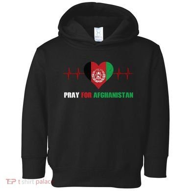 Pray For Afghanistan Toddler Hoodie