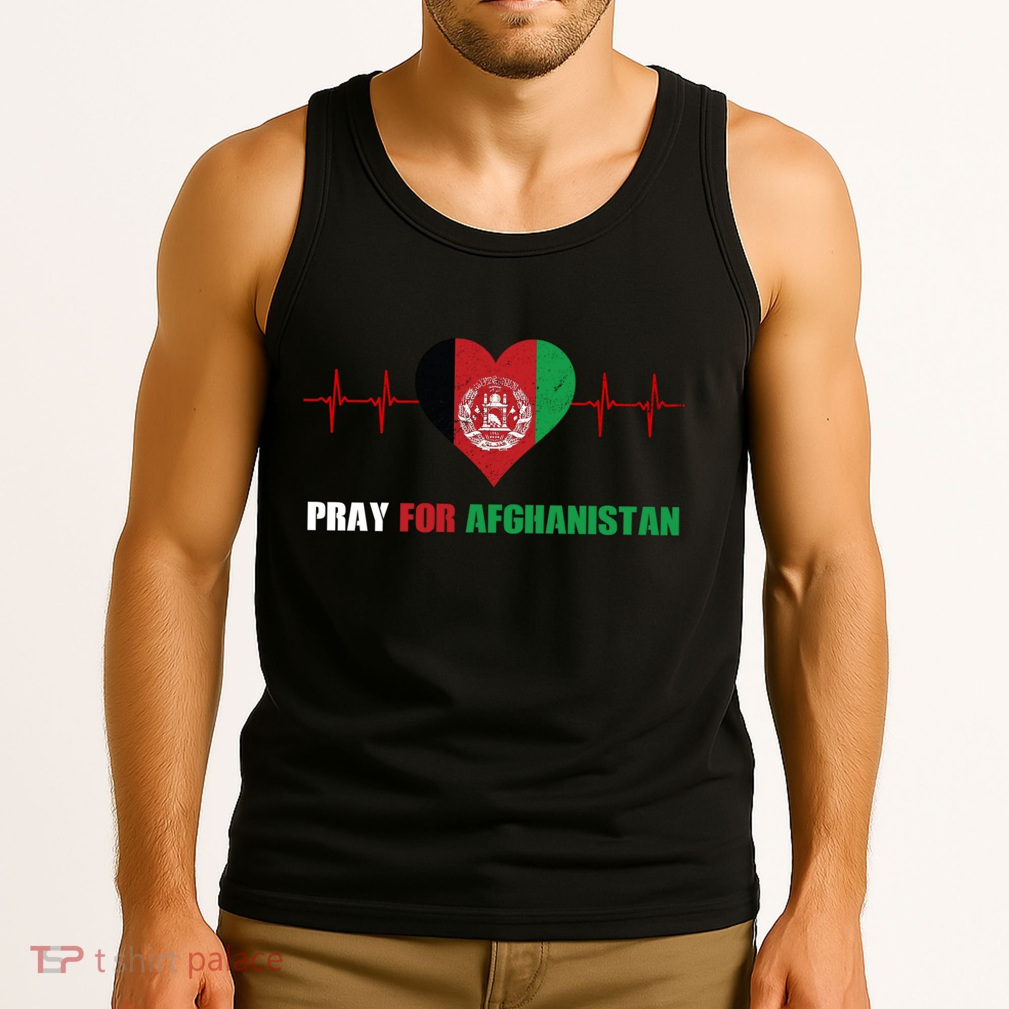 Pray For Afghanistan Tank Top