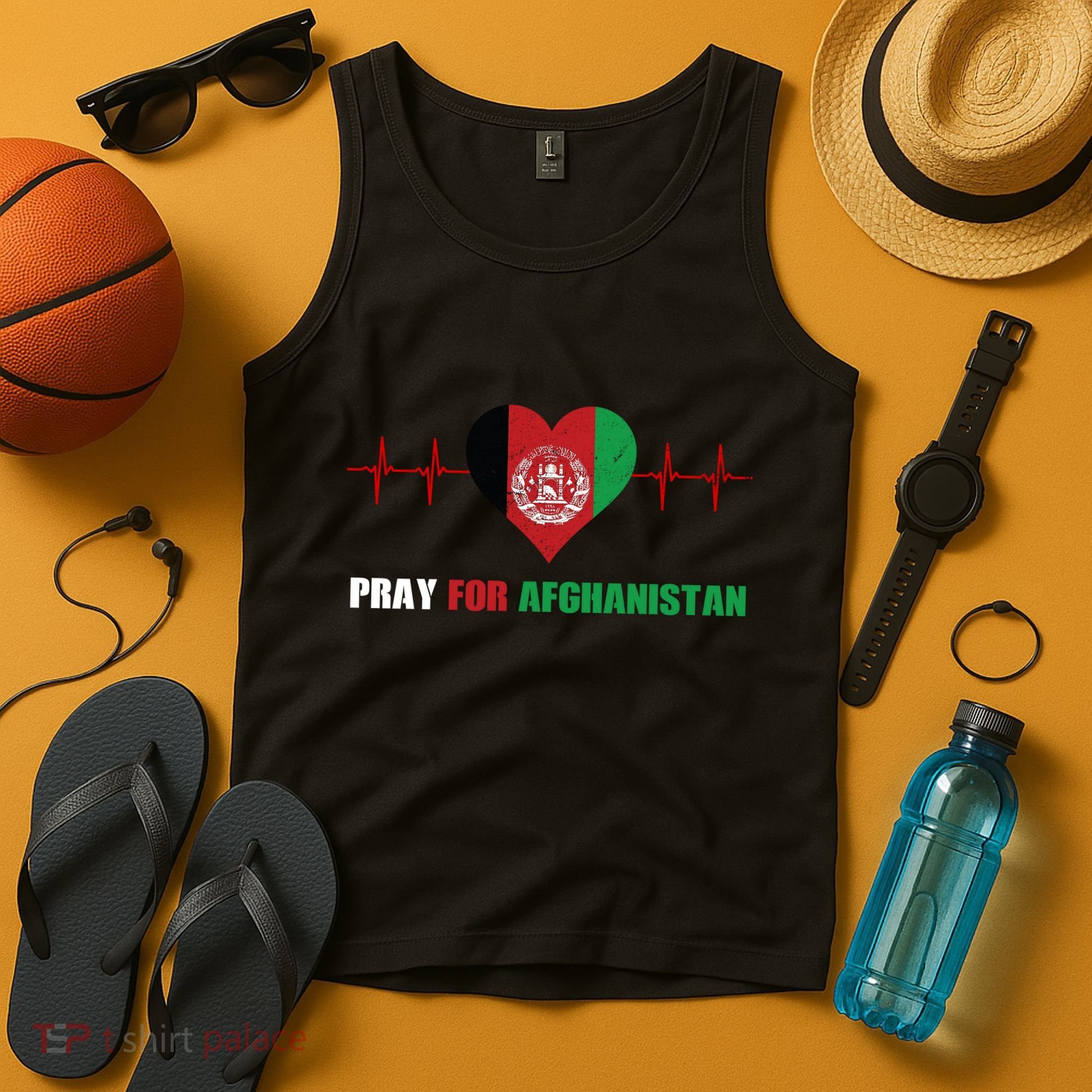 Pray For Afghanistan Tank Top
