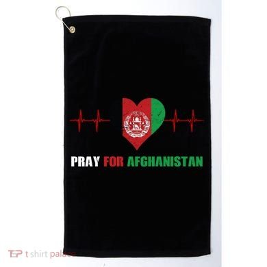 Pray For Afghanistan Golf Towel