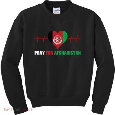 Pray For Afghanistan Kids Sweatshirt