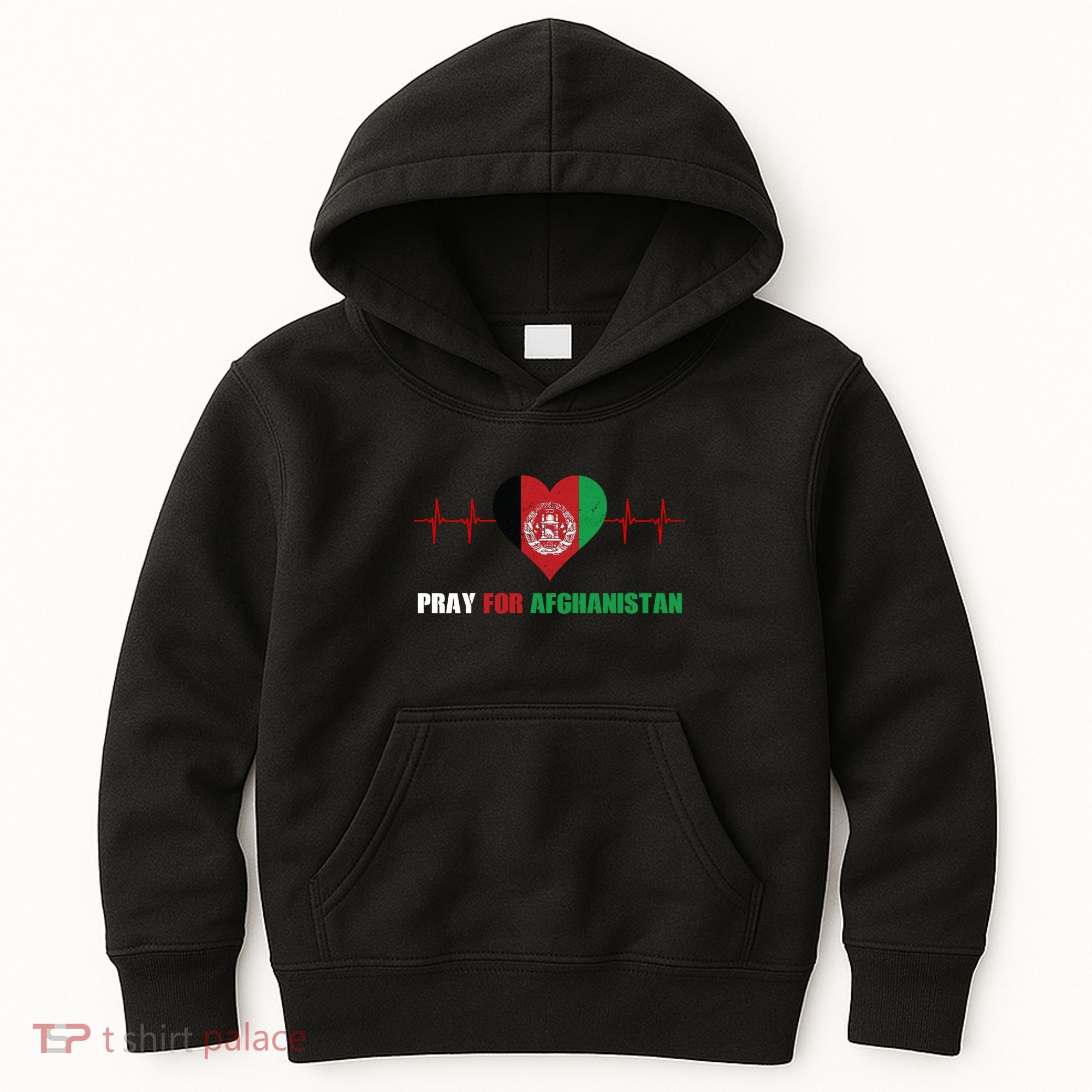 Pray For Afghanistan Kids Hoodie