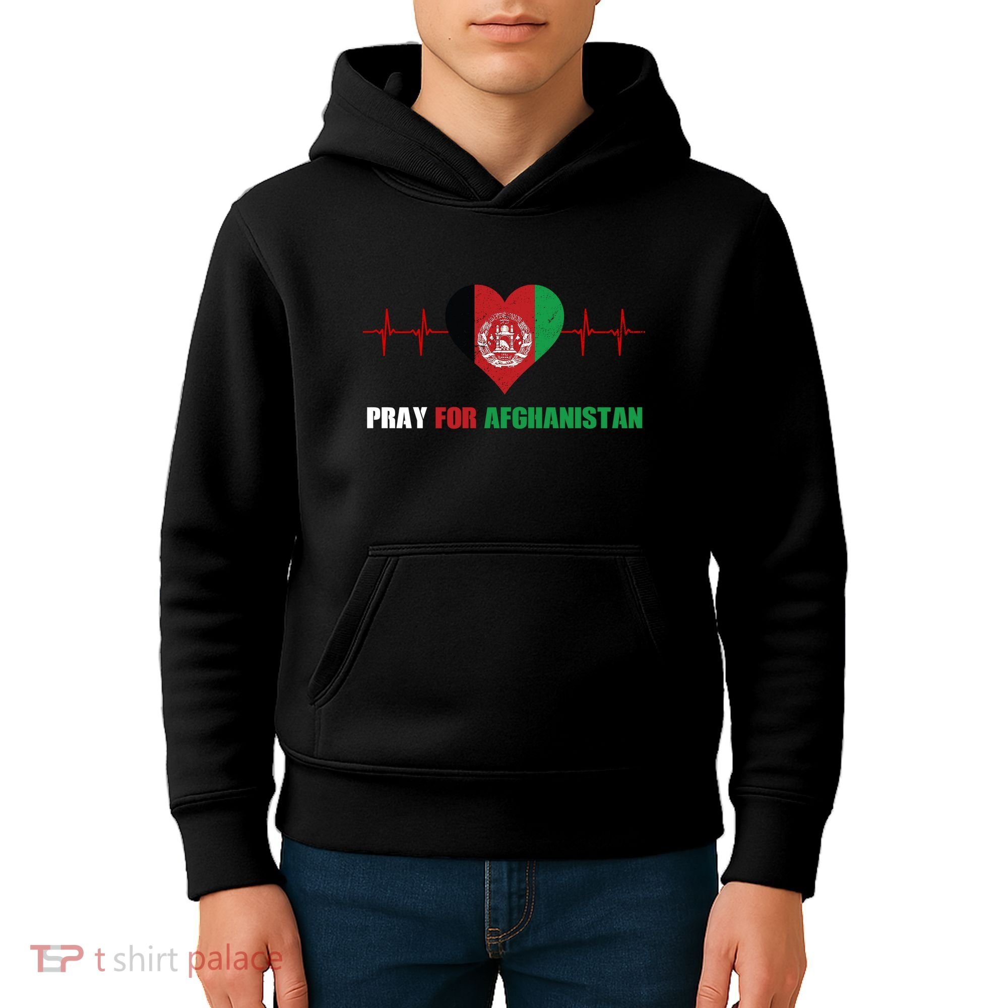 Pray For Afghanistan Kids Hoodie