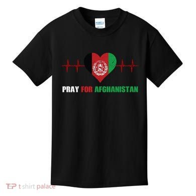 Pray For Afghanistan Kids T-Shirt