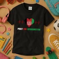 Pray For Afghanistan Kids T-Shirt thumb 3