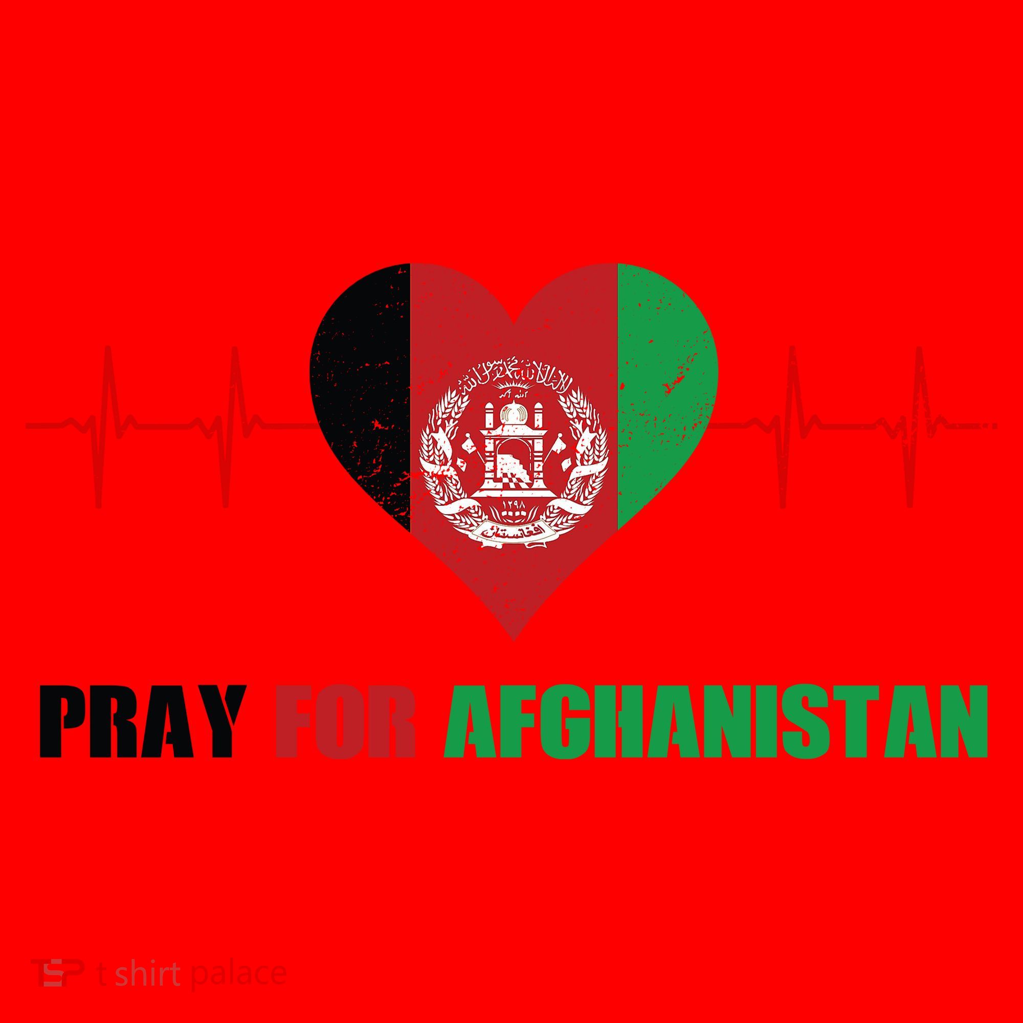 Pray For Afghanistan Santa Hat