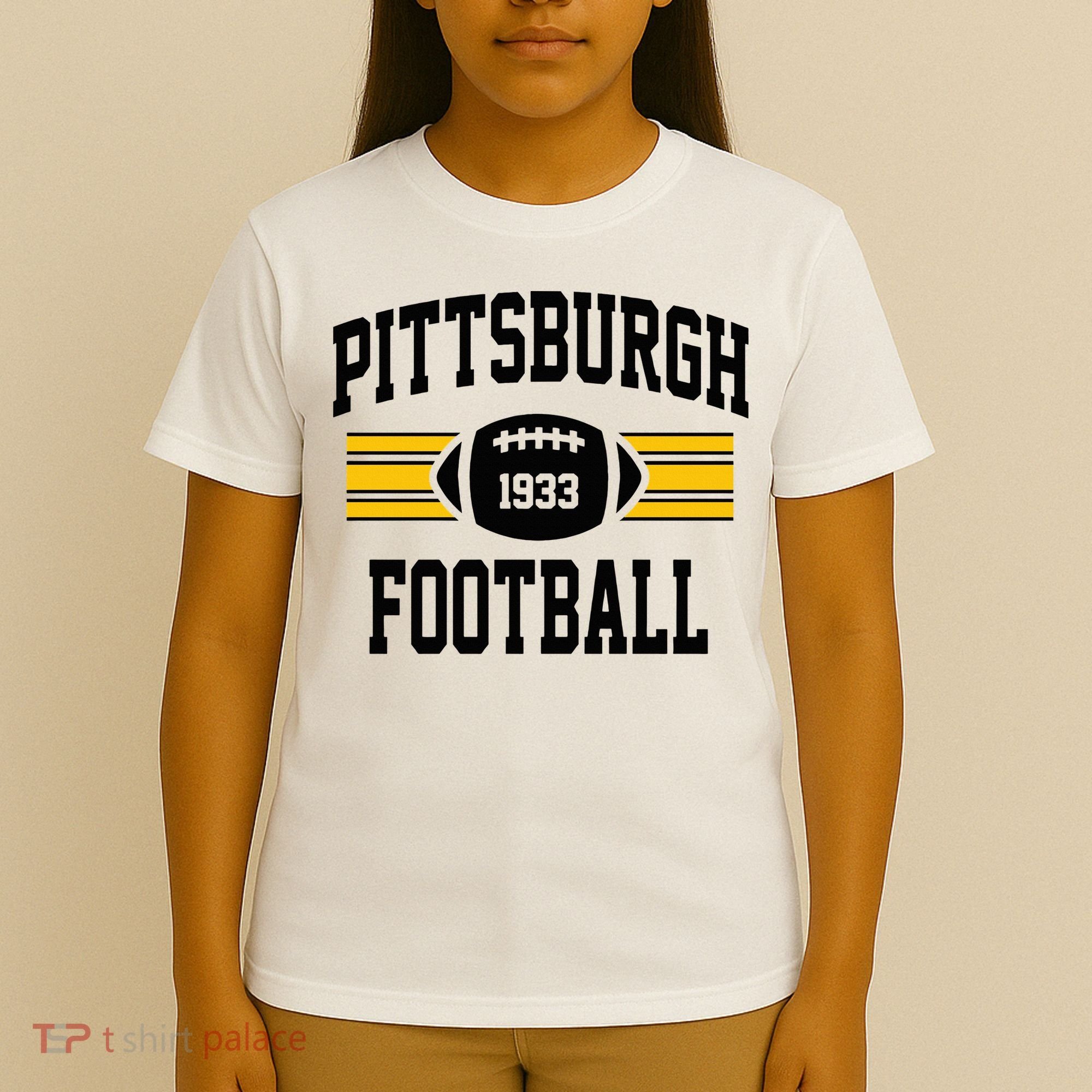 Pittsburgh Football Athletic Vintage Sports Team Fan T-Shirt