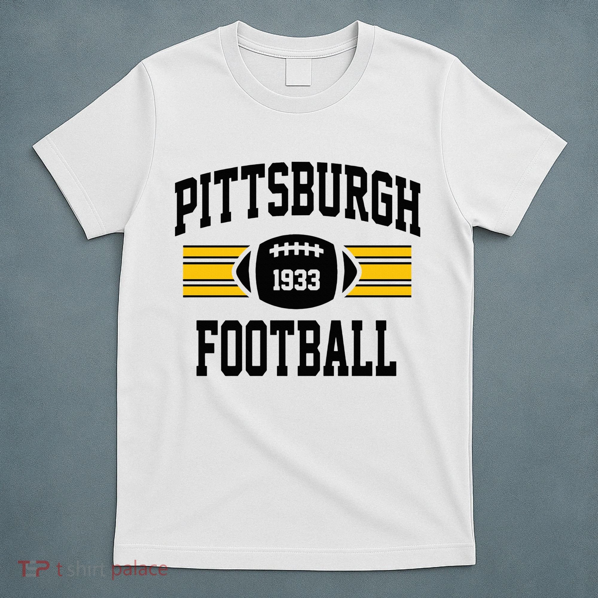 Pittsburgh Football Athletic Vintage Sports Team Fan T-Shirt