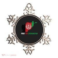 Pray For Afghanistan Flag Map Ornament thumb 0